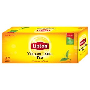 Trà Lipton Nhãn Vàng loại 25 túi/Hộp