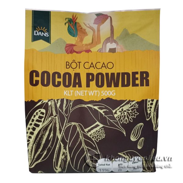 Bột Cacao Nguyên Chất Dans – 500g