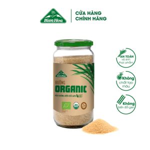 Đường Organic Biên Hòa Hũ 800g