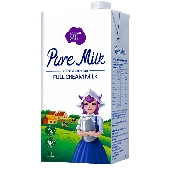 Sữa tươi nguyên kem Pure Milk 1 lít