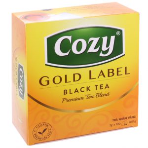 Trà Vàng Cozy Gold Label - 100 Túi