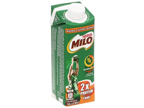 Milo Nắp Vặn Protein 210ml