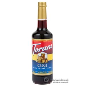 Torani Cassis Black Currant Syrup (Nho Đen) – 750ml
