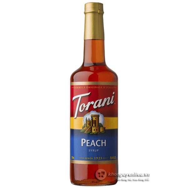 Syrup Torani Đào (Peach) - 750ml