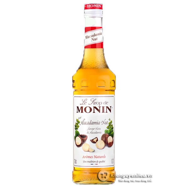 Syrup Monin Hạt Macadamia – 70cl