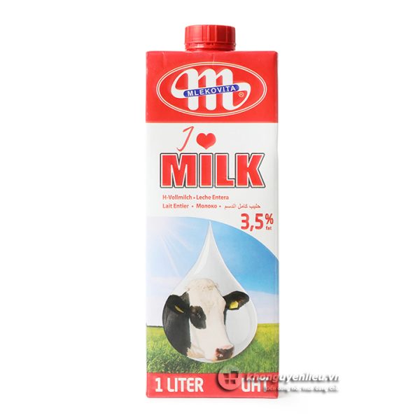 Sữa Tươi Mlekovita I Love Milk 1 Lít